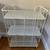 Vintage 2 Cart Rolling 3 Tier Diamond Mesh Shelves EACH... 9 thumbnail
