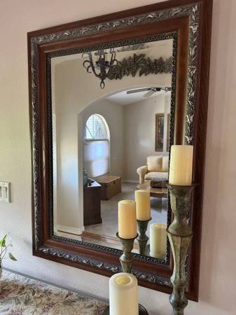 Large decorative framed mirror 1