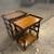 Vintage faux finish painted wooden tray table 2 thumbnail