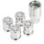 NEW McGuard Chrome Wheel locks for Mercedes Benz 2 thumbnail