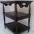 Antique Italian Renaissance rolling Butler liquor  table cart 2 thumbnail