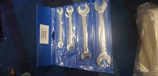 King Dick England Whitworth Wrench Set New 1