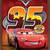 NEW LARGE Disney Pixar Cars Lightning Wall Poster 22.375" x 34" 3 thumbnail