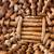 Unique Round Brown Basket with Handle & Stick Sides, Oval Baskets 15 thumbnail