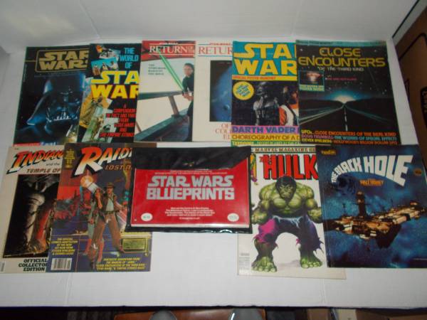 Vintage star wars and indiana jones 1