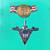 Rare WWII Victory Pin Collar Hat Sterling Silver Spirit of Bridgeport 1 thumbnail