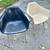 Pair fiberglass shell chairs after Eames Herman Miller MCM mud crntury original 1 thumbnail