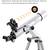 Astronomical Telescope with Adjustable Tripod 1 thumbnail