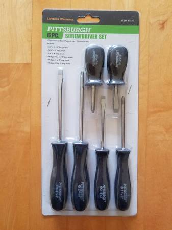 6 pc Screwdriver Set 1
