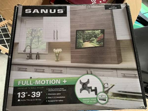 Sanus Full-Motion TV Wall Mount 1