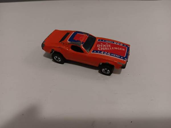 Vintage 1982 Hot Wheels Dixie Challenger 426 Hemi Diecast Malaysia 1