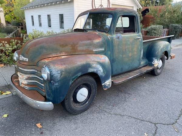 1953 Chevrolet Chevy pickup 3100 Advanced design 53 Short bed 4 speed 1