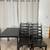 Black Compact Dining Table & 4 Chairs  PERFECT FOR APARTMENT 8 thumbnail