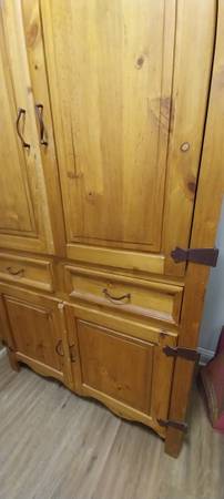 Rustic Southwest Style Armoire 1