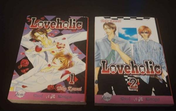 Loveholic Complete Manga Series Yaoi By June Volumes 1-2 1