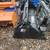 Skid steer 72" 4-1 bucket bulldozer box blade grapple scraper highlift 2 thumbnail