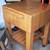 Solid Maple Chopping Block/ Small Rolling Kitchen Island 1 thumbnail
