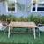 World Market Outdoor Teak Wood Patio Table Set 1 thumbnail
