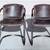 Set of 4 Leather Bar Stools – Industrial Style
 7 thumbnail