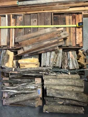 Firewood, Misc Pine & Oak Boards 1