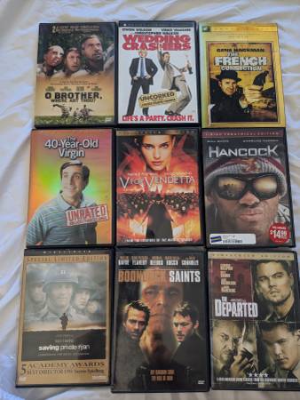 O Brother, Wedding Crashers, The French Connection, The 40-Year-Old Vi 1