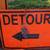 Used Detour Sign 4 thumbnail