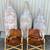 1960's Danish Espri Pair Bamboo & Leather Safari Chairs 8 thumbnail