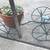 Cute metal tractor planter with a bowl of ghost plant succulents 4 thumbnail