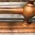 Ca. 1900 GEORGIAN BRASS FIREPLACE FENDER, Great Org. PATINA 14 thumbnail