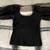 Theory Women's Black  Puff Sleeve Scoop Neck Top 6 thumbnail