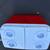 Rubbermaid 50 qt Insulated Modern Red Cooler Ice Chest Built In Cup Ho 5 thumbnail