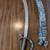 RARE Saroyan Bellydance Balancing Sword Scimitar with Brocade 10 thumbnail