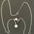 10 k white gold with white Sappihre necklace 4 thumbnail