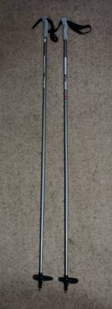 Vintage Italy Made Rossignol LTS Series XL 150cm/60" Ski Poles 1