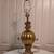 Vintage Hollywood Regency Style Brass Cherub Marble Fluted Glass Lamp 1 thumbnail