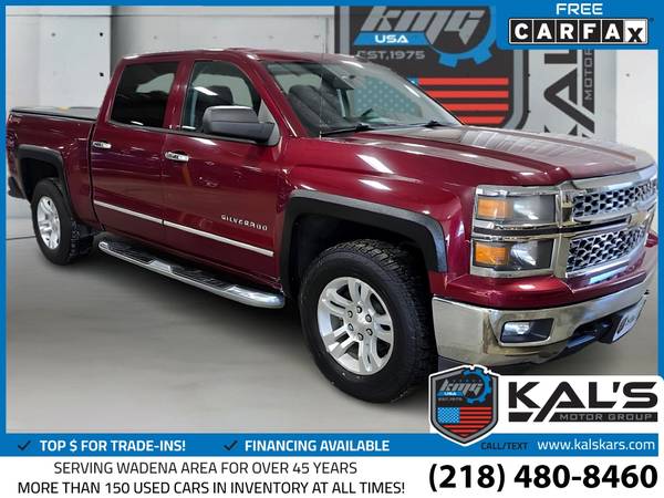 2014 Chevrolet Chevy Silverado 1500 2LT Crew Cab Long Box 1