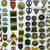 COLLECTION OF 140+ VINTAGE MOSTLY MILITARY PINS - IN DISPLAY CASE 3 thumbnail