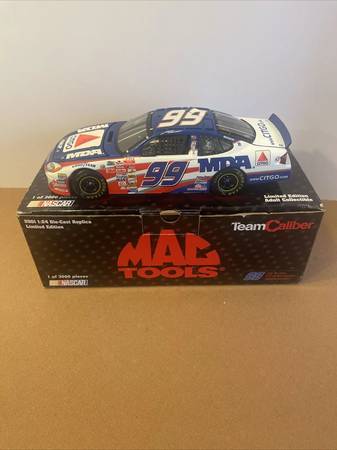 2001 Team Caliber Jeff Burton #99 Citgo MDA Ford Taurus Mac Tools 1/24 1