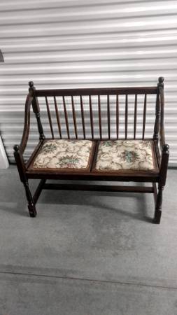 Vintage Deacon Bench 1