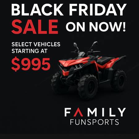 Powersports Black Friday Sale Family Funsports 1