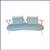 New Patricia Urquiola For Cassina Trampoline Linear Two Seater Sofa 1 thumbnail