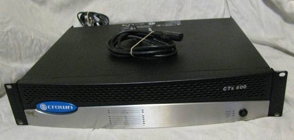 Crown Power Amplifier 1