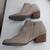 BLONDO VILLA TAN SUEDE ANKLE BOOT SIDE ZIP, 9.5 M  BEAUTIFUL CONDITION 3 thumbnail