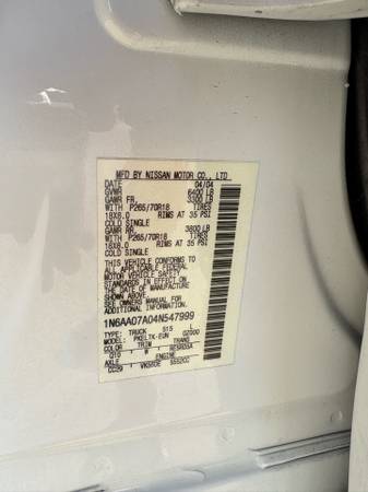 2004 Nissan Titan SE Crew Cab 2WD - $17,500 (San Antonio, Texas)63439682962817124