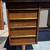 Lockable Executive Mid Mod Desk Mid Century Modern w/ Finished Back 7 thumbnail