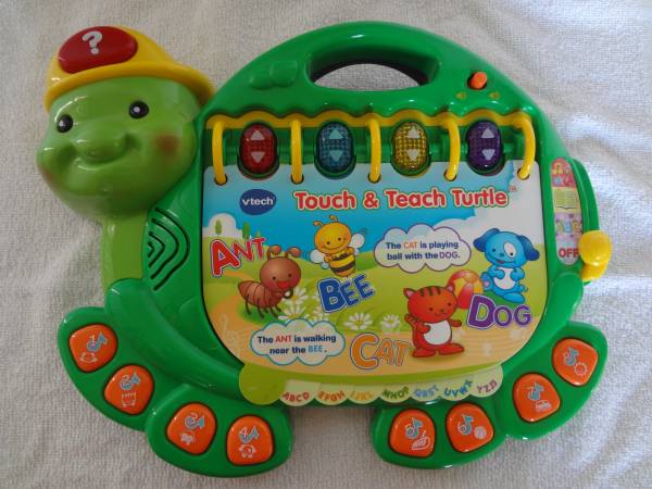 TOUCH AND TEACH TURTLE READING BOOK 1