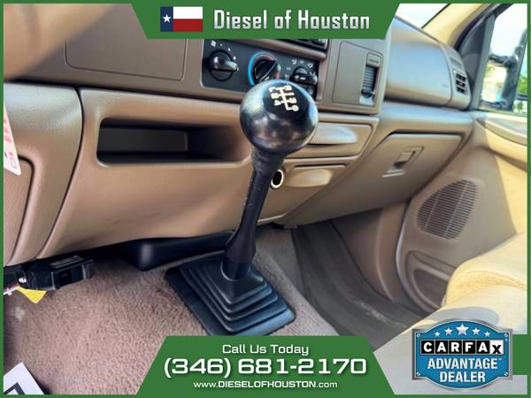 2000 Ford F-350 F350 F 350 LARIAT 4X2 6SPD MANUAL 7.3L POWERSTROKE DIE - $31,995 (DIESEL OF HOUSTON)63621119849219121