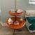 Vintage Mid-Century Modern “Dumbwaiter” Table - Two Tier 1 thumbnail