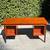 Mid Century Danish Modern Teak MCM Vintage Executive 4 Drawer Desk 14 thumbnail