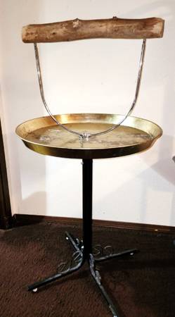 Round Bird Perch 1